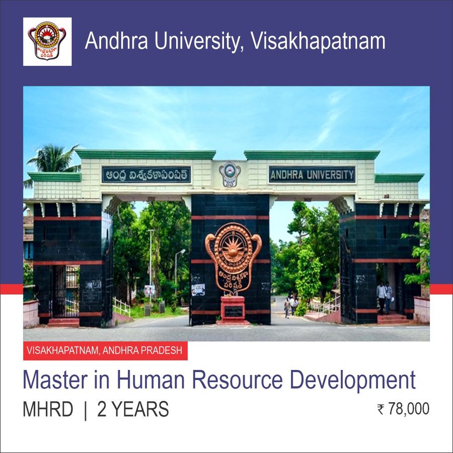 Masters in Human Resource Development [MHRD] at Andhra University, Visakhapatnam, Visakhapatnam